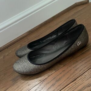Fergalicious Sparkle Glitter Ballet Flats
